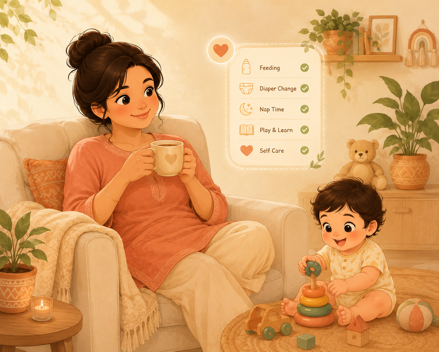 Daily Parenting Routine & Self Care